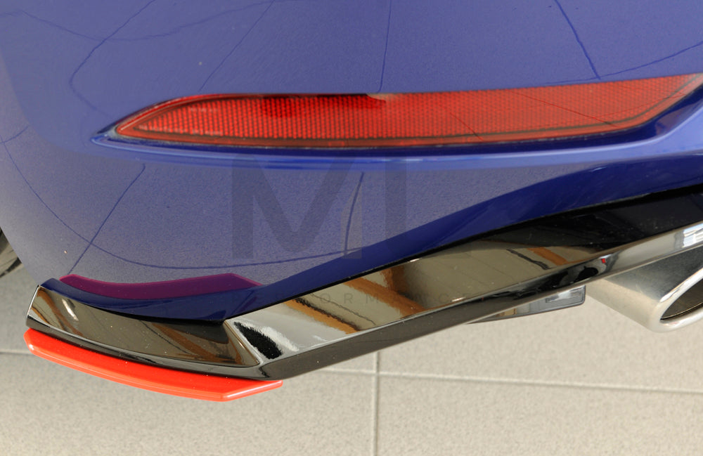 Rieger 00059585 VW Mk7 Mk7-Line Golf GTI Rear Side Splitter 3 | Duco Car Parts UK Car Parts