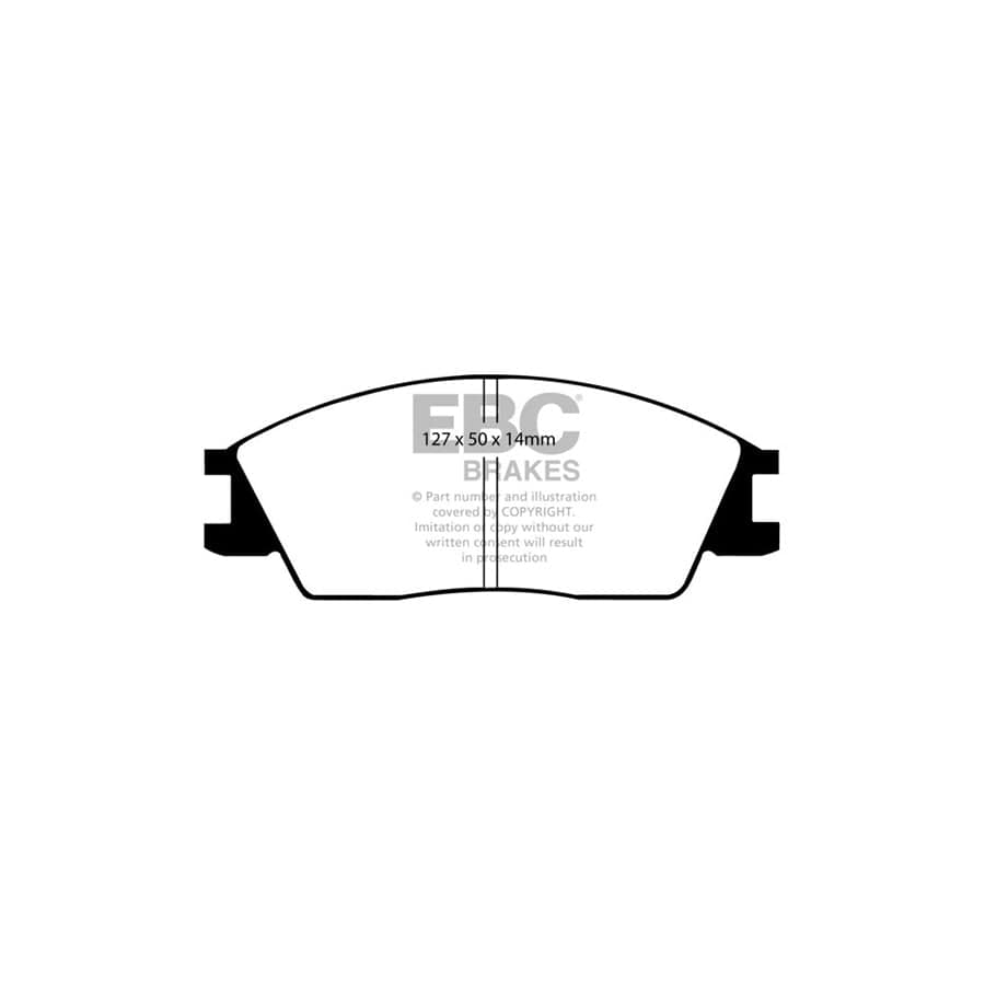 EBC PDKF830 Honda Accord Ultimax Front Brake Pad & Plain Disc Kit - Tokico Caliper 2 | Duco Car Parts UK Car Parts