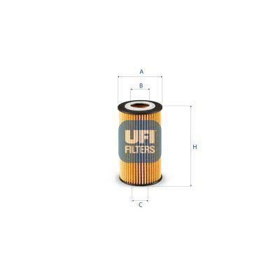 UFI 25.249.00 Oil Filter