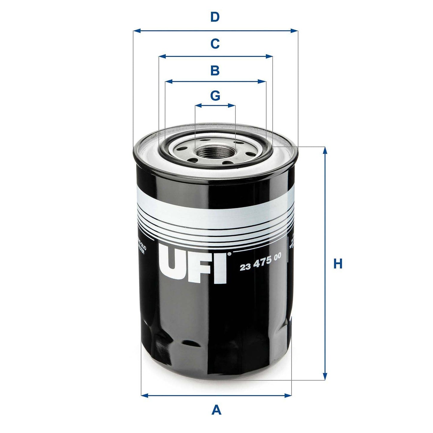 UFI 23.475.00 Oil Filter