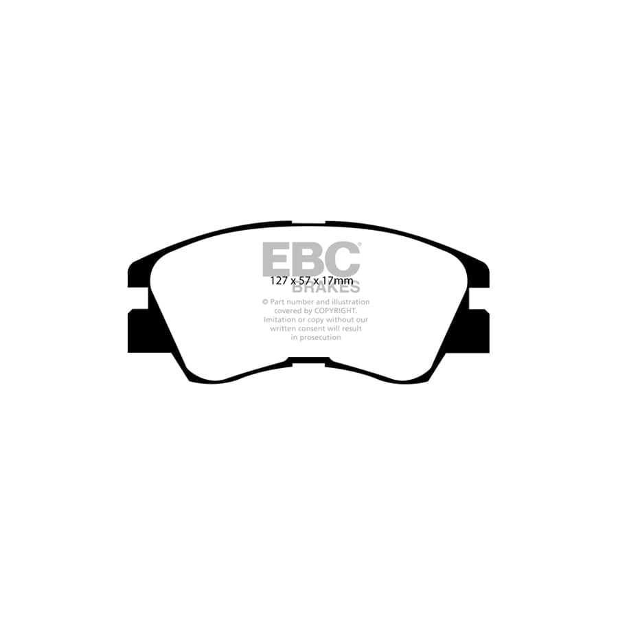 EBC PDKF1309 Mitsubishi Ultimax Front Brake Pad & Plain Disc Kit (Inc. Delica, Pajero, Shogun) 2 | Duco Car Parts UK Car Parts