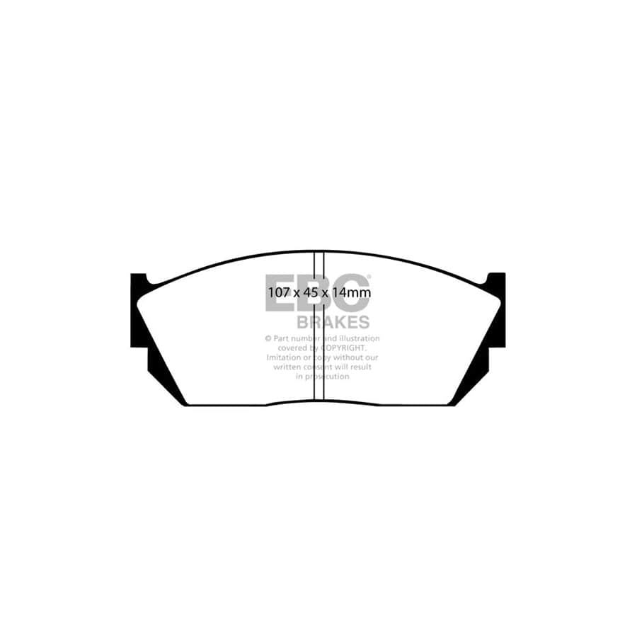 EBC PDKF829 Honda Accord Ultimax Front Brake Pad & Plain Disc Kit 2 | Duco Car Parts UK Car Parts