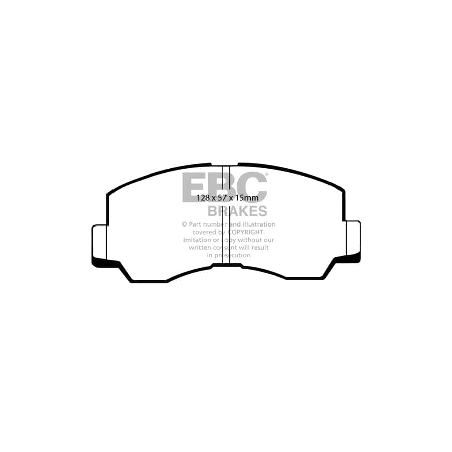 EBC PDKF1316 Mitsubishi Ultimax Front Brake Pad & Plain Disc Kit (Inc. Galant & Sapporro) 2 | Duco Car Parts UK Car Parts