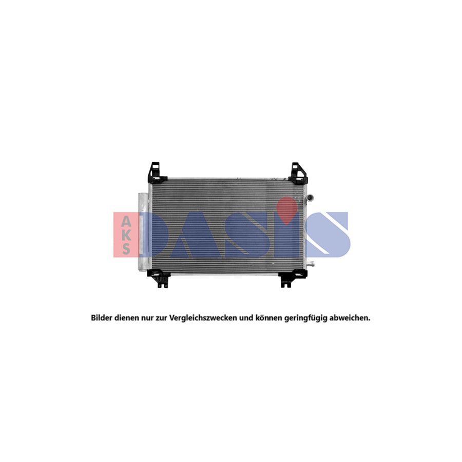 AKS Dasis 212154N Air Conditioning Condenser For Toyota Yaris | Duco Car Parts UK