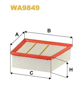 WIX Filters WA9849 Air Filter