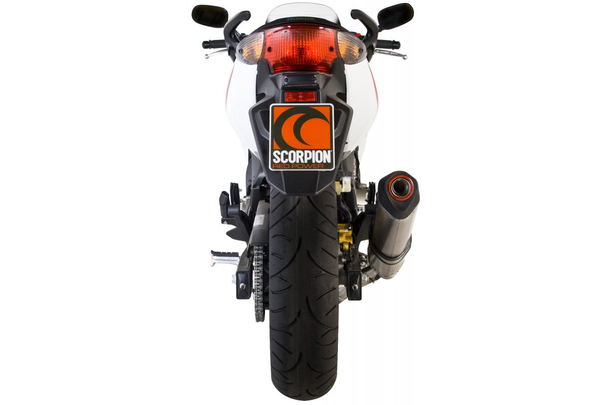 Scorpion RHA100SEO Honda CBF600 Serket Parallel Slip-On - Brushed Stainless Steel Sleeve | Duco Car Parts UK UK