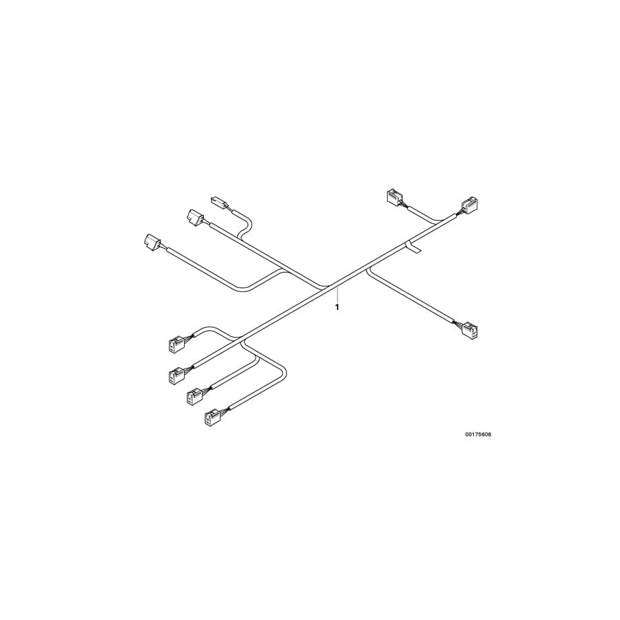 Genuine BMW 61126933556 E61 E60 Wiring Set Seat Drive, Right (Inc. 530xd, 530xi & 540i) | Duco Car Parts UK Car Parts