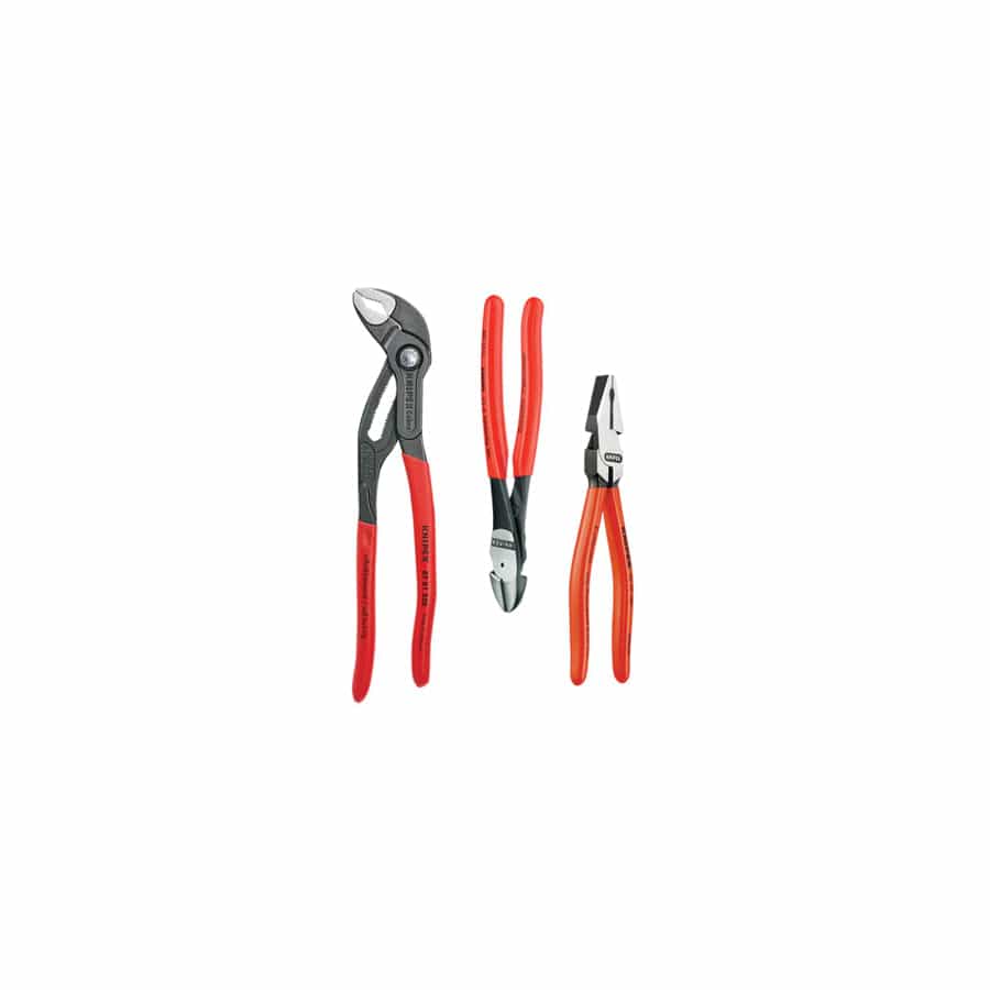 Knipex KPX002010 Power Pack High Leverage Pliers Set, 3 Piece | Duco Car Parts UK