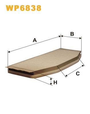WIX Filters WP6838 Pollen Filter