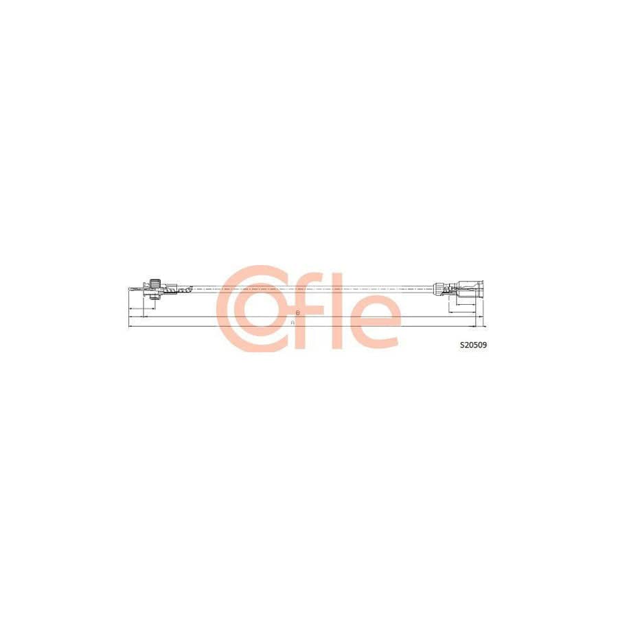 Cofle S20509 Speedometer Cable