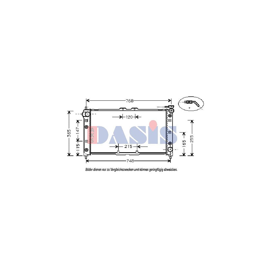 AKS Dasis 212960N Air Conditioning Condenser | Duco Car Parts UK