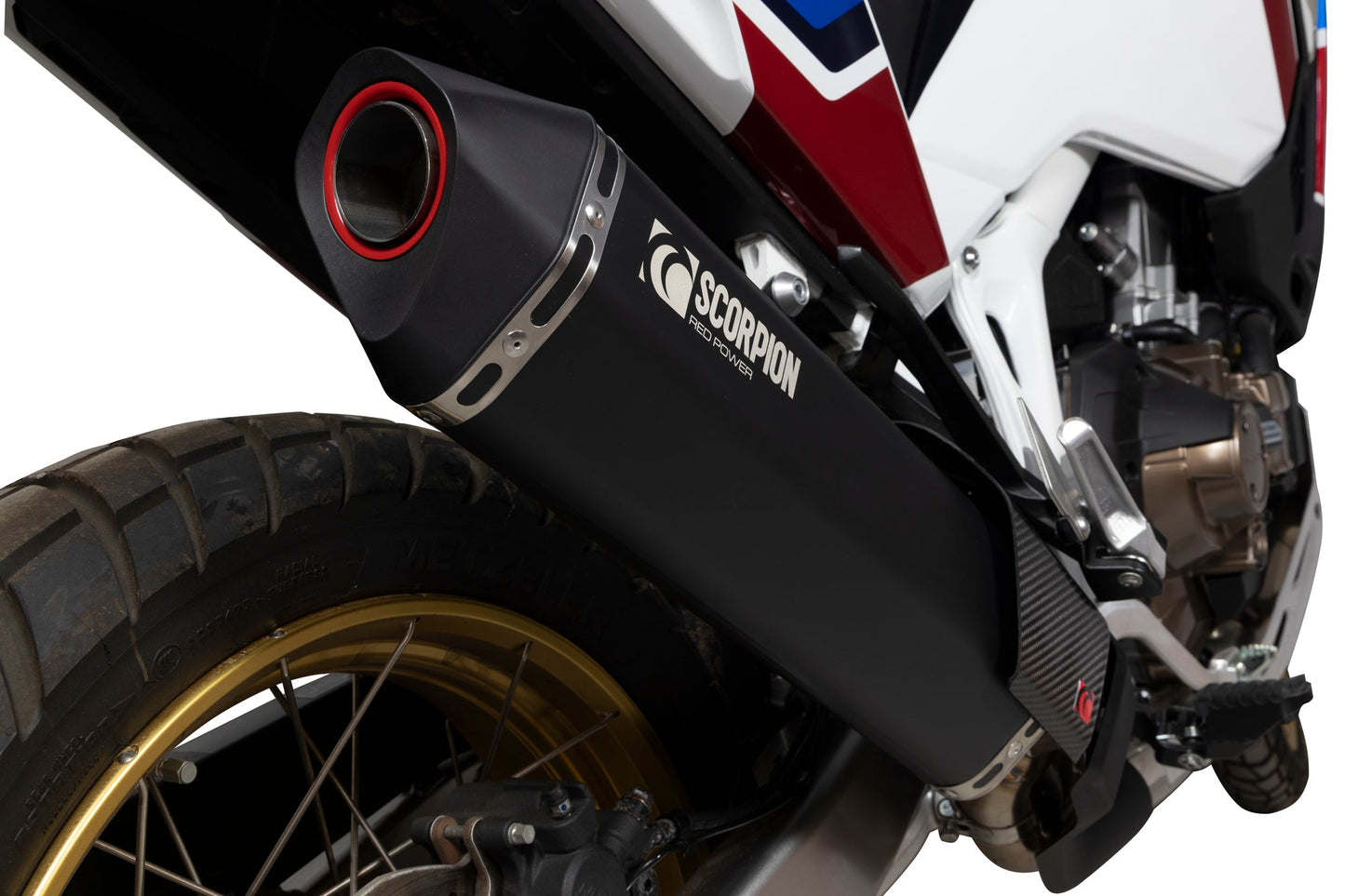 Scorpion RHA194BCER Honda CRF1100L Africa Twin Serket Slip-On - Black Ceramic Coated Sleeve | Duco Car Parts UK UK