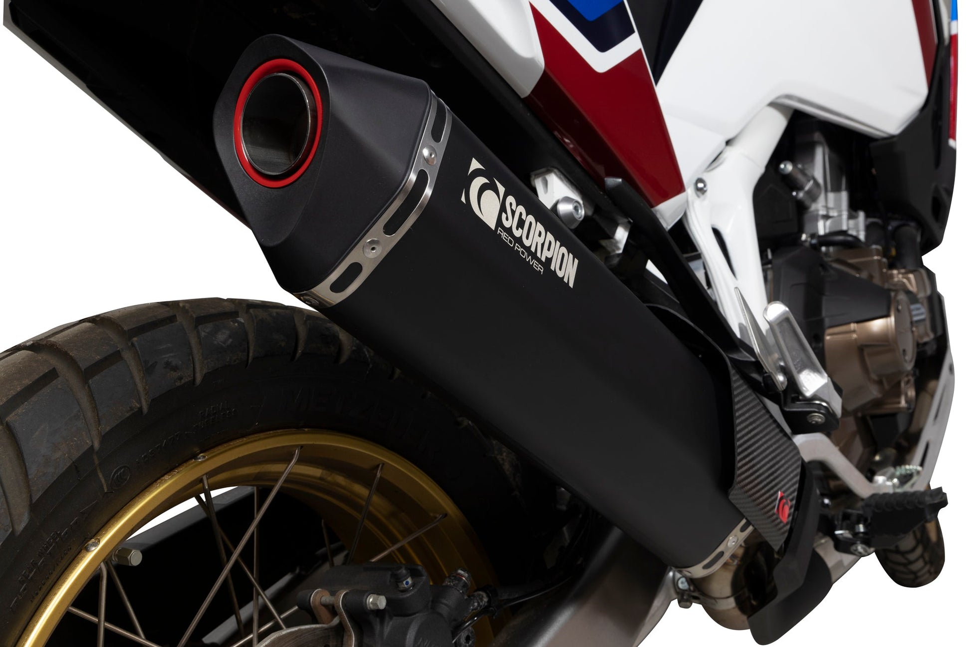 Scorpion RHA194BCER Honda CRF1100L Africa Twin Serket Slip-On - Black Ceramic Coated Sleeve | Duco Car Parts UK UK