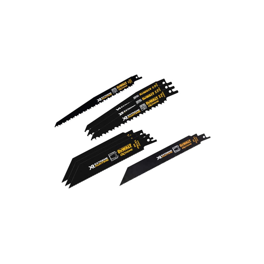 DEWALT DEWDT99551QZ DT99551 XR Reciprocating Saw Blade Set, 8 Piece | Duco Car Parts UK
