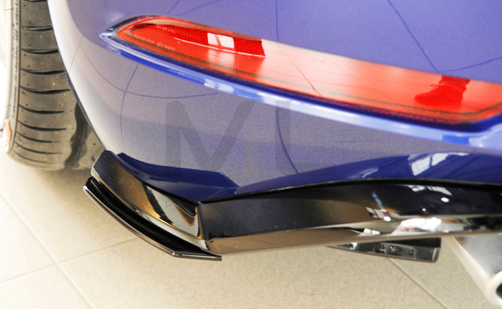 Rieger 00059585 VW Mk7 Mk7-Line Golf GTI Rear Side Splitter 9 | Duco Car Parts UK Car Parts