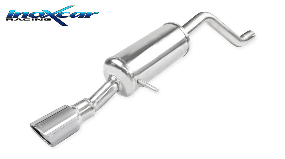 InoXcar PE208.13.XR90 PEUGEOT 208 MK2 1.2 (75cv) Rear Silencer With End Pipe Diam. 90 X-Race 1 | Duco Car Parts UK Car Parts