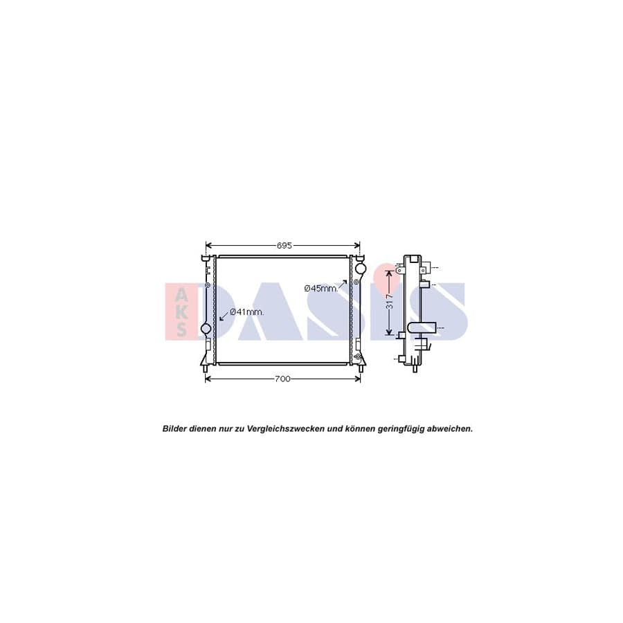 AKS Dasis 851902N Compressor, Air Conditioning | Duco Car Parts UK