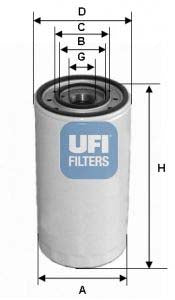UFI 23.302.00 Oil Filter
