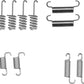 TEXTAR 97039500 Brake Shoe Fitting Kit