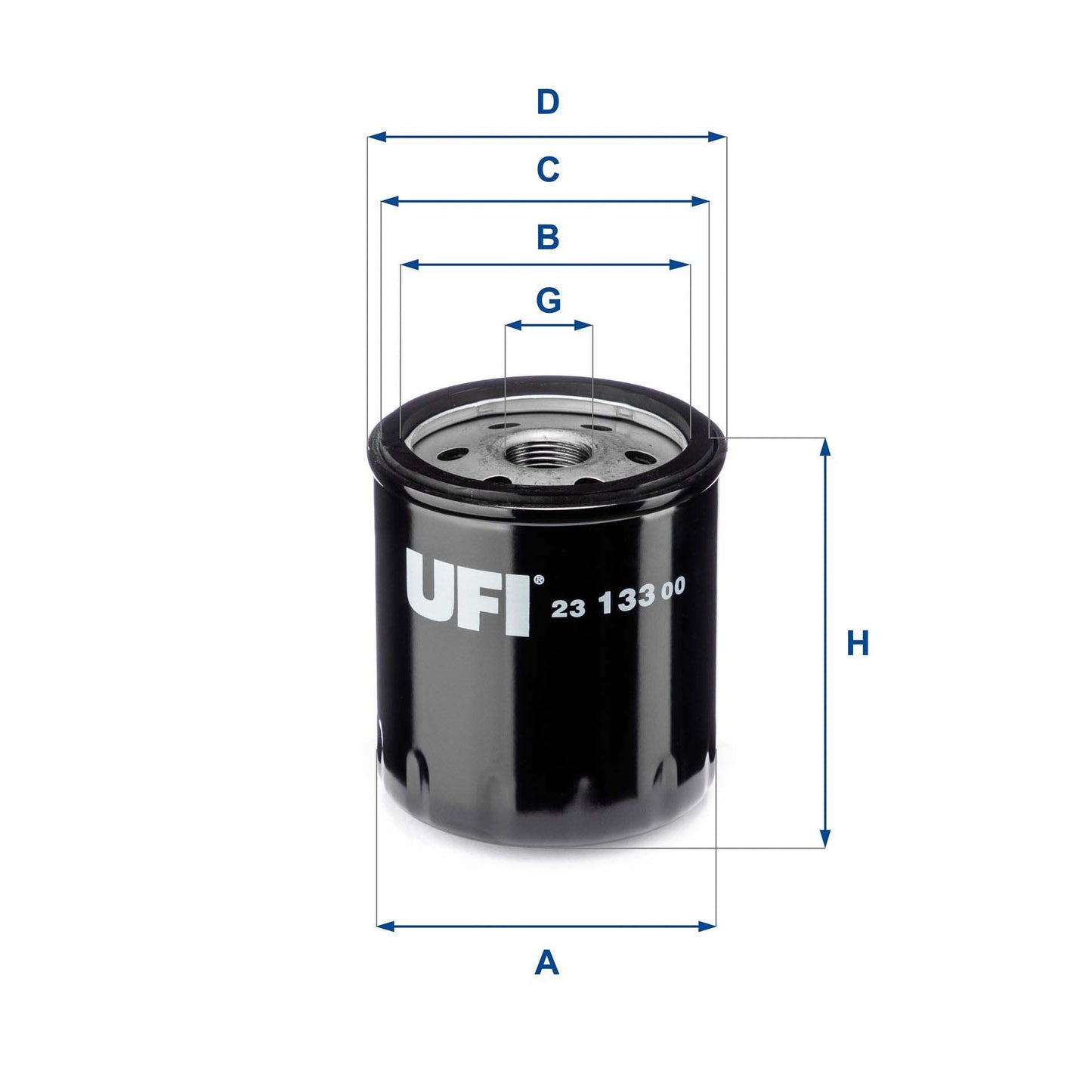 UFI 23.133.00 Oil Filter