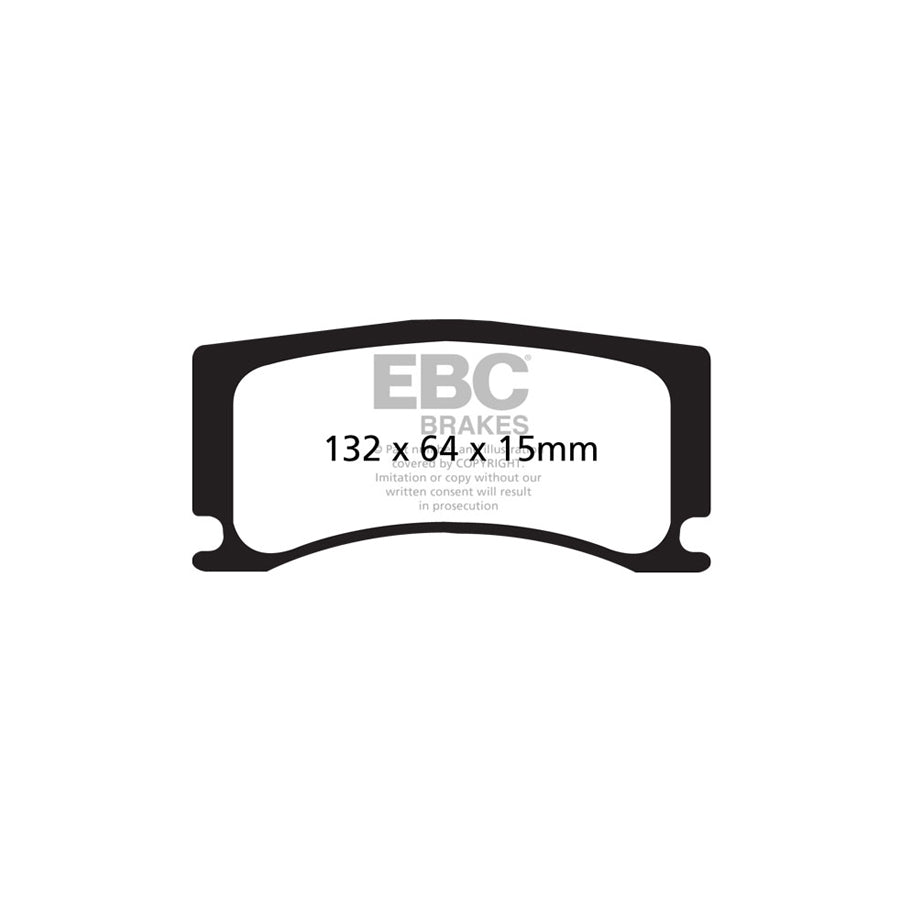 EBC DP52112NDX Jaguar Noble Peugeot Vauxhall Bluestuff NDX Front/Rear Brake Pads - Alcon/Bosch/Girling/TRW Caliper 2 | Duco Car Parts UK Car Parts