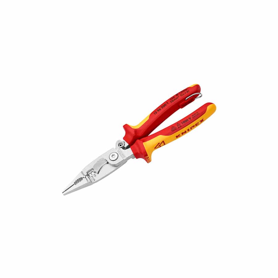Knipex KPX1396200T Installation Pliers with Tether Point 200mm | Duco Car Parts UK