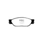 EBC PD02KF258 Jaguar Redstuff Front Brake Pad & Plain Disc Kit - Girling/TRW Caliper (Inc. S-Type, XJ6, XJ8) 2 | Duco Car Parts UK Car Parts