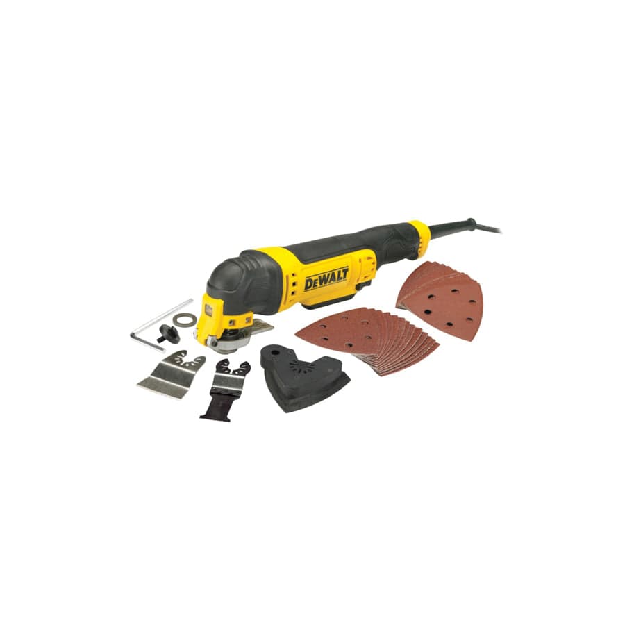 DEWALT DEWDWE315B DWE315B Corded Multi-Tool with Bag 300W 240V | Duco Car Parts UK