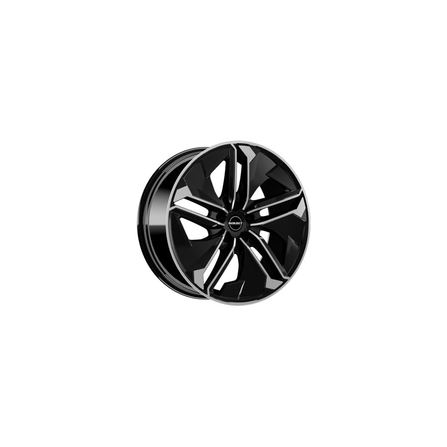 Borbet TX 9x21 ET35 TX 902135120564,1BPG Black Glossy Polished Wheel | Duco Car Parts UK Car Parts