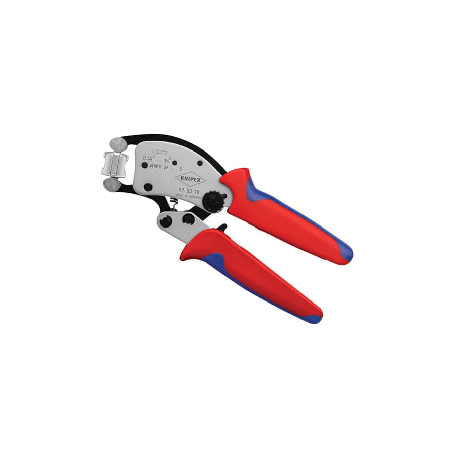 Knipex KPX975318 Twistor16® Self-Adjusting Crimping Pliers 200mm | Duco Car Parts UK