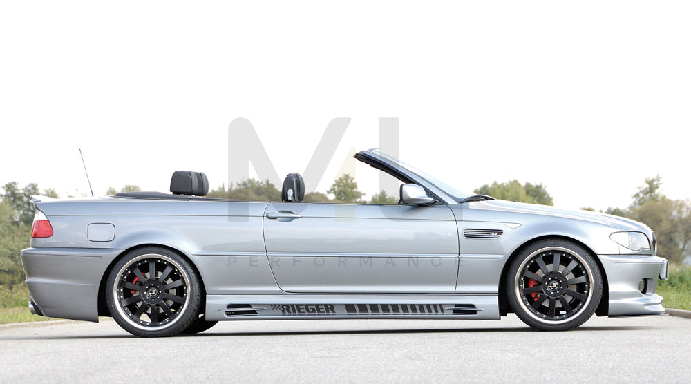 Rieger 00050227 BMW 3 Series E46 Side Skirt (Inc. M3) 8 | Duco Car Parts UK Car Parts