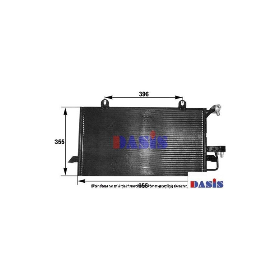 AKS Dasis 482270N Air Conditioning Condenser | Duco Car Parts UK