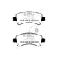 EBC PDKR1116 Citroen Fiat Peugeot Ultimax Rear Brake Pad & Plain Disc Kit - Brembo Caliper 2 | Duco Car Parts UK Car Parts