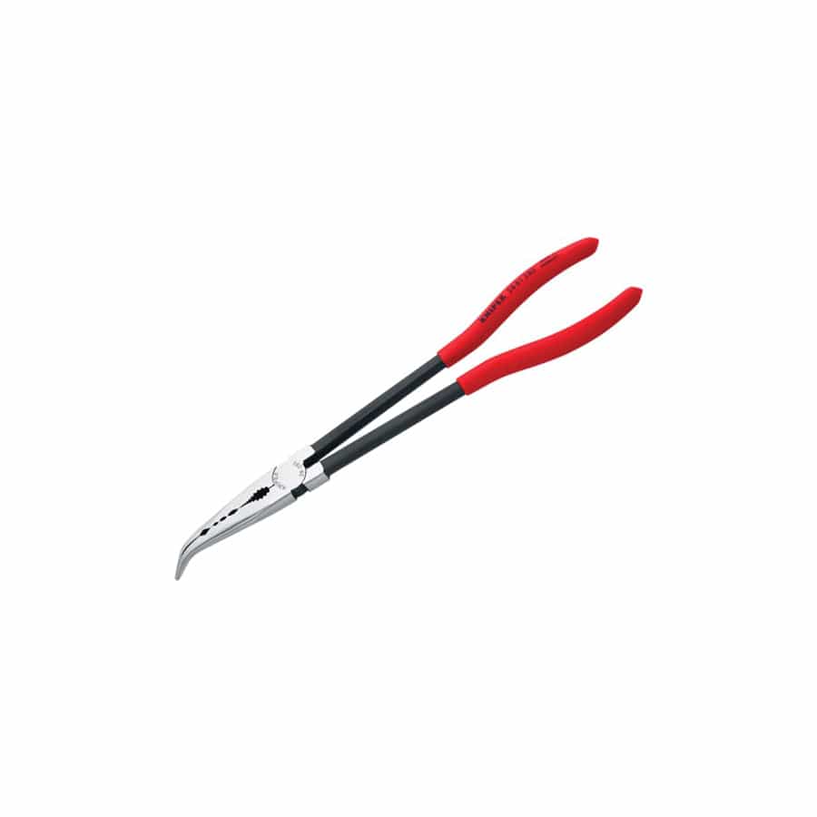 Knipex KPX2881280 Long Reach Bent Needle Nose Pliers 280mm | Duco Car Parts UK