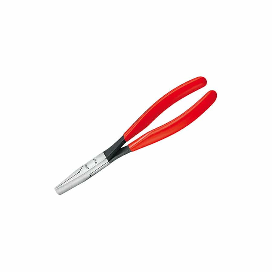 Knipex KPX2801200L Assembly / Flat Nose Pliers PVC Grip 200mm (8in) | Duco Car Parts UK
