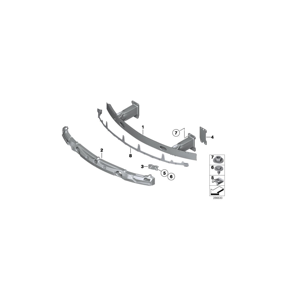 Genuine BMW 51647233750 E89 Spacer Plate 2,0MM (Inc. Z4 18i, Z4 35i & Z4 20i) | Duco Car Parts UK