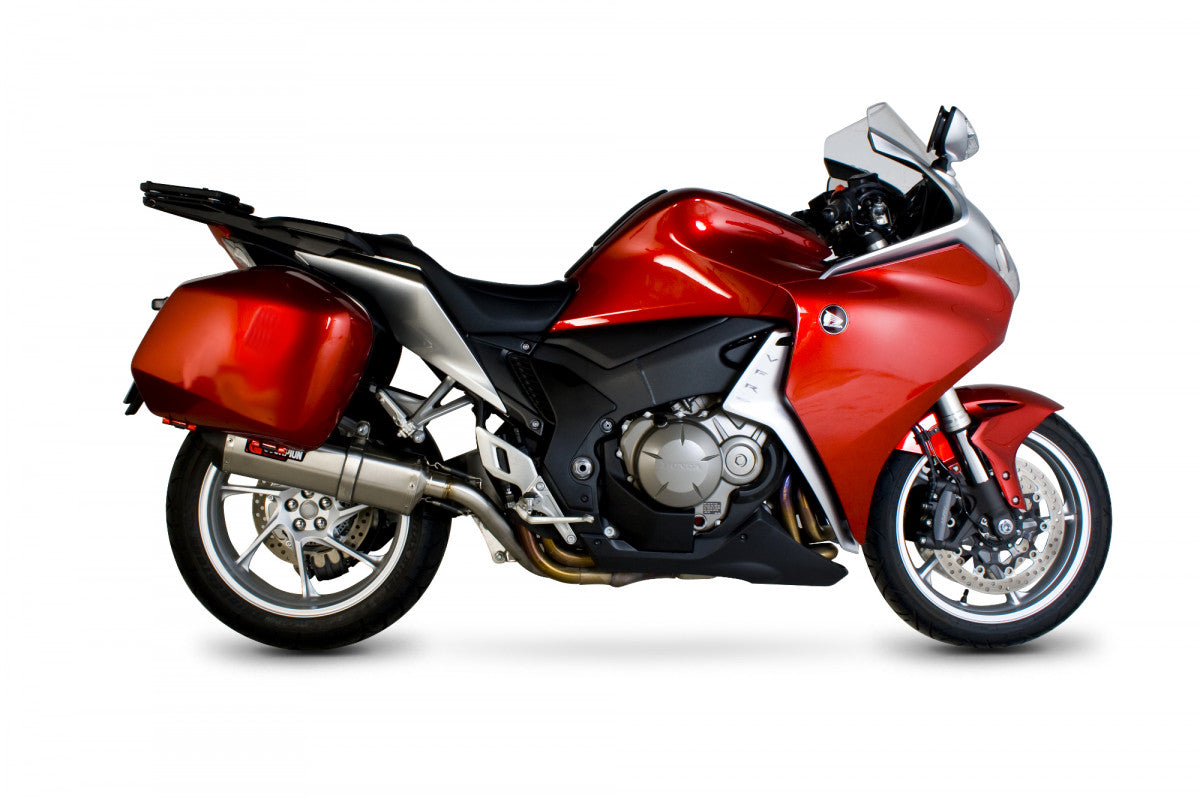 Scorpion RHA105SEO Honda VFR1200 Serket Parallel Slip-On - Brushed Stainless Steel Sleeve | Duco Car Parts UK UK