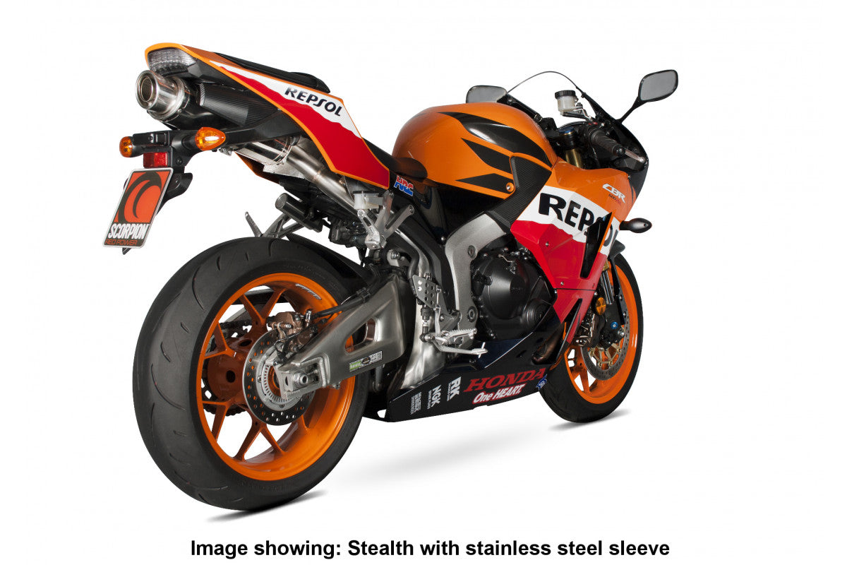 Scorpion HA158CEO Honda CBR600 RR Stealth Slip-On - Carbon Fibre Sleeve | Duco Car Parts UK UK