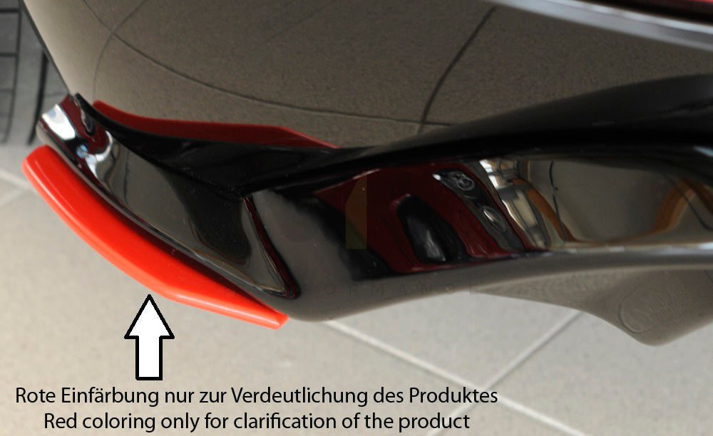 Rieger 00059591 VW Mk7 Golf GTI Rear Side Splitter 5 | Duco Car Parts UK Car Parts