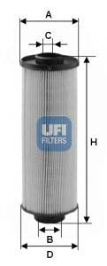 UFI 26.016.00 Fuel Filter