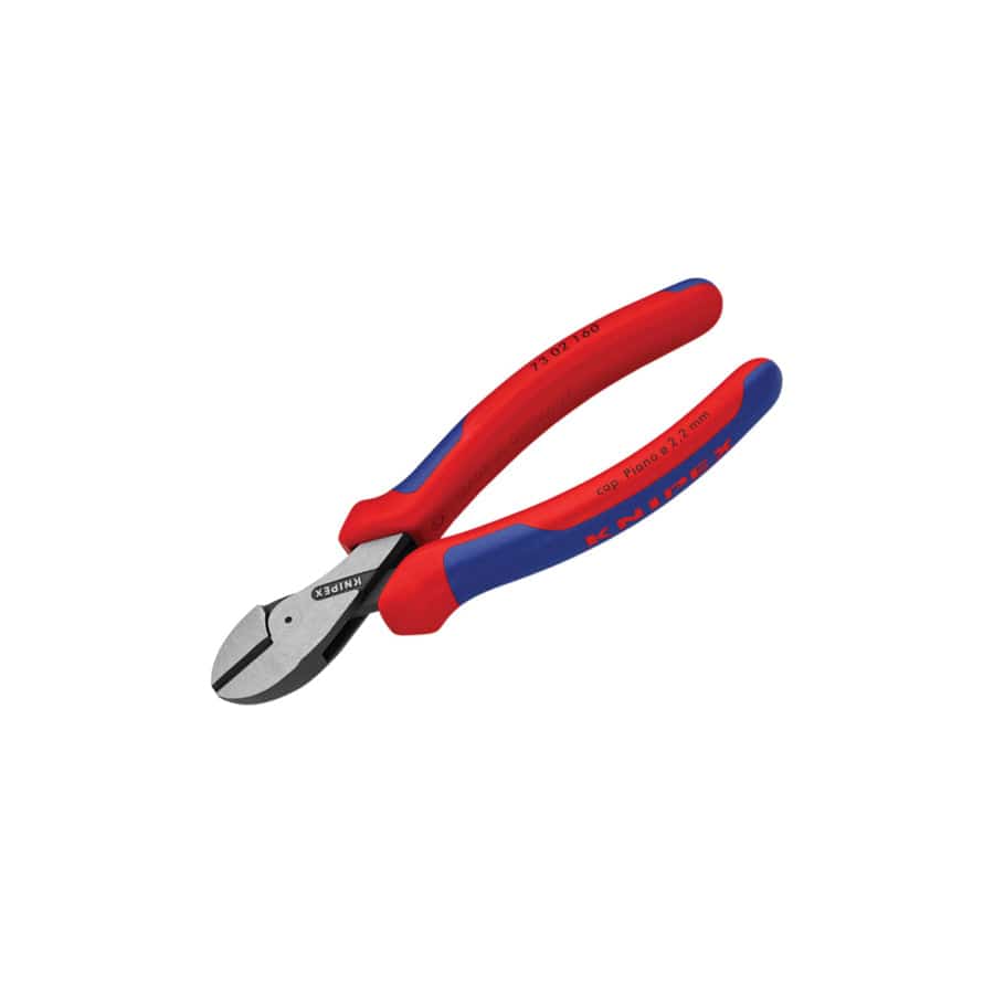 Knipex KPX7302160 X-Cut® Compact Diagonal Cutter Multi-Component Grip 160mm | Duco Car Parts UK
