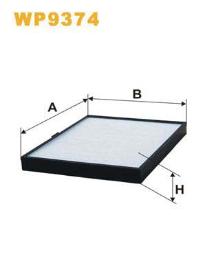 WIX Filters WP9374 Pollen Filter For Hyundai Elantra