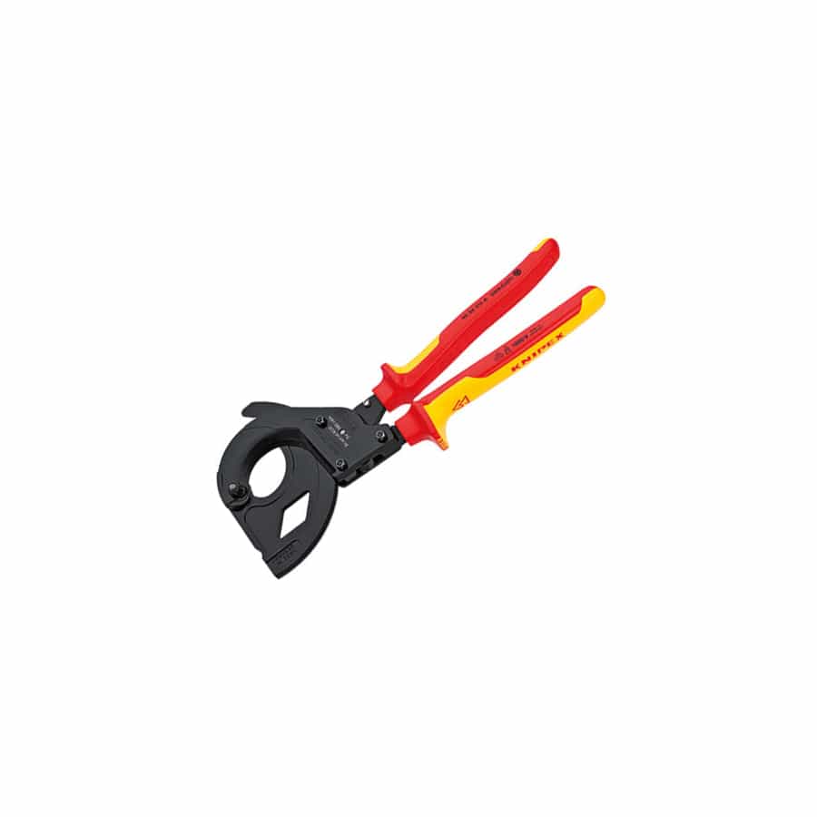 Knipex KPX9536315 VDE Ratchet Action Cable Cutter 315mm | Duco Car Parts UK