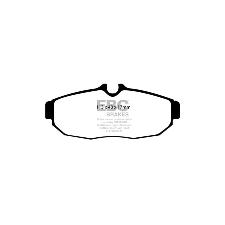 EBC PD12KR106 Ford Mustang Redstuff Rear Brake Pad & GD Disc Kit 2 | Duco Car Parts UK Car Parts