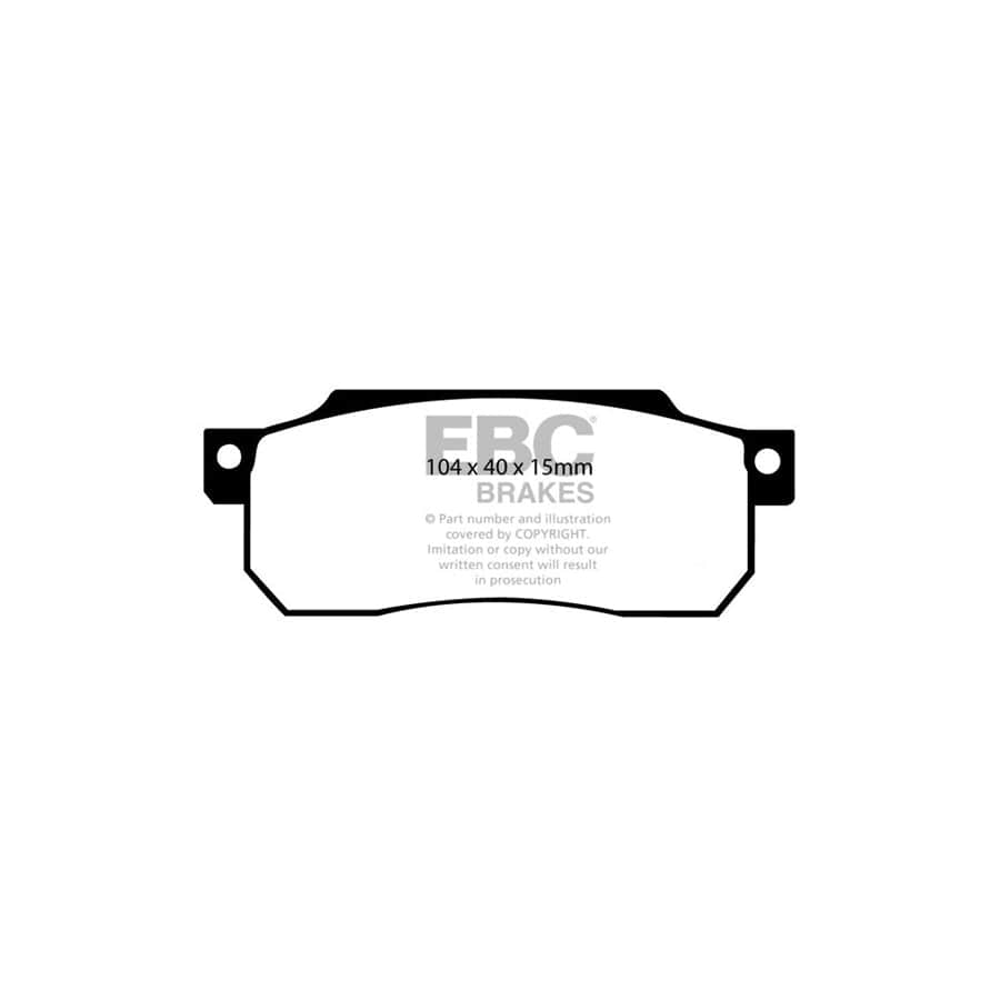 EBC PDKF850 Honda Ultimax Front Brake Pad & Plain Disc Kit - Akebono Caliper (Inc. Beat & Jazz) 2 | Duco Car Parts UK Car Parts