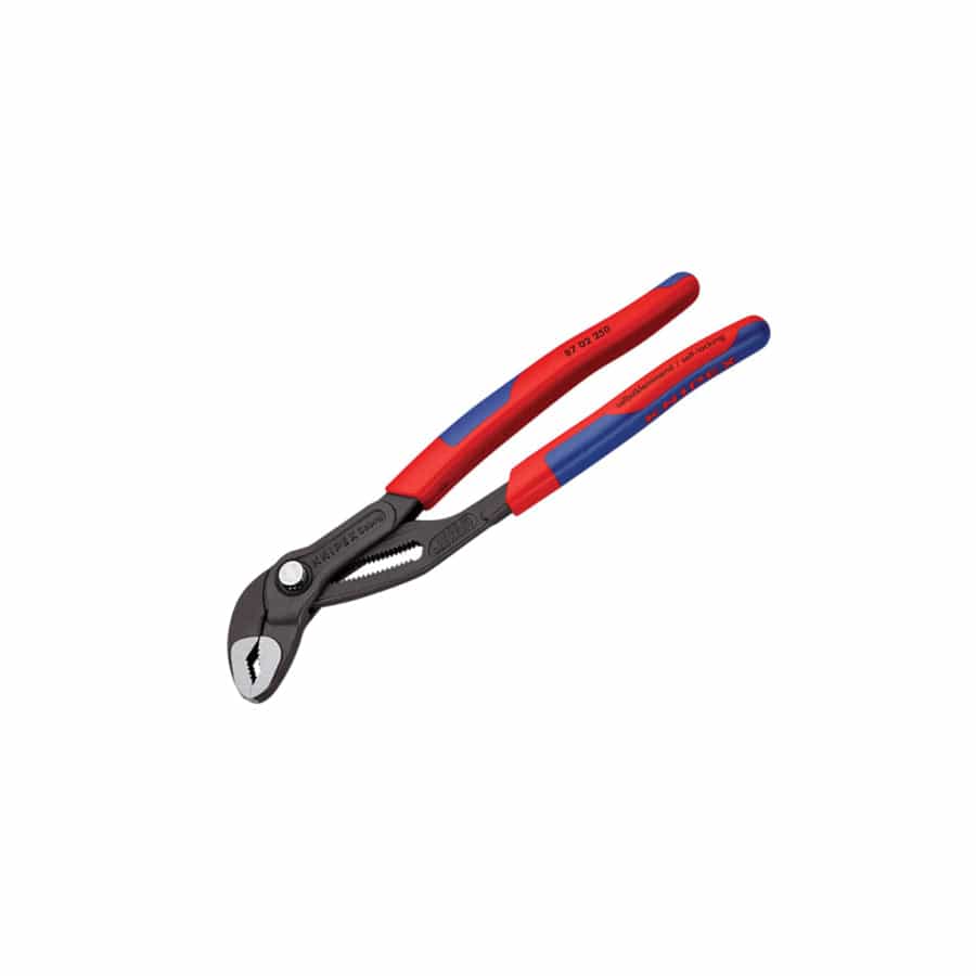 Knipex KPX8702250 Cobra® Water Pump Pliers Multi-Component Grip 250mm | Duco Car Parts UK