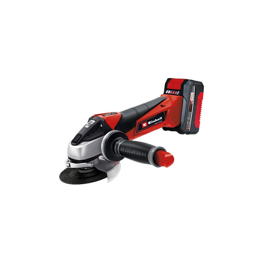 Einhell EINTEAG18K TE-AG 18/115 Li Power X-Change Angle Grinder 18V 1 x 4.0Ah Li-ion | Duco Car Parts UK