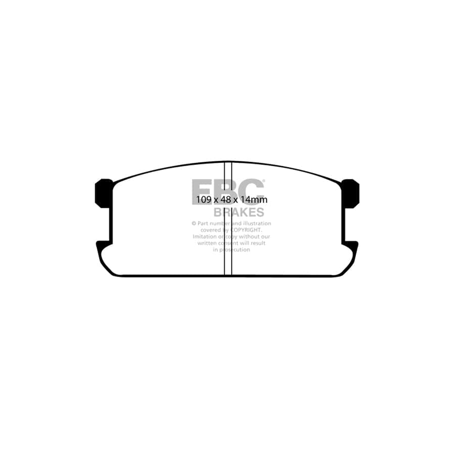 EBC PDKF1339 Mitsubishi Sigma Ultimax Front Brake Pad & Plain Disc Kit 2 | Duco Car Parts UK Car Parts