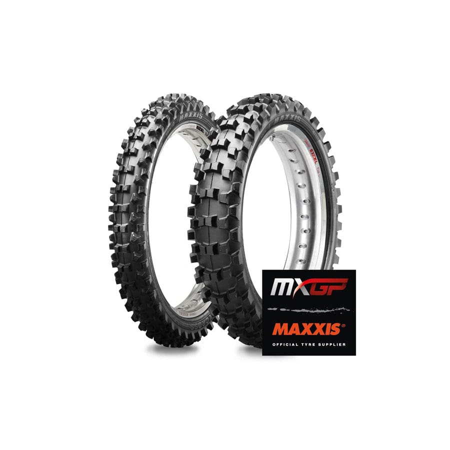 MAXXIS 2770128 MX-ST+ MATCHED TYRE PAIR 80/100-21 AND 100/90-19 | Duco Car Parts UK UK