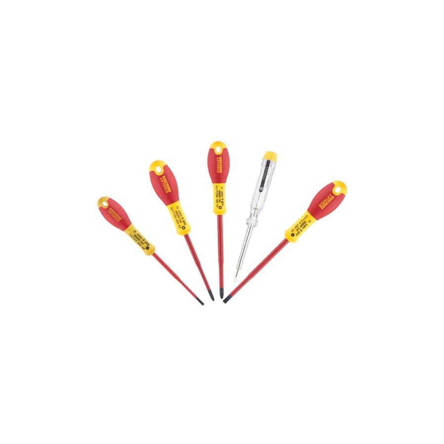 STANLEY® STA062693 FatMax® VDE Insulated Screwdriver Set, 5 Piece | Duco Car Parts UK